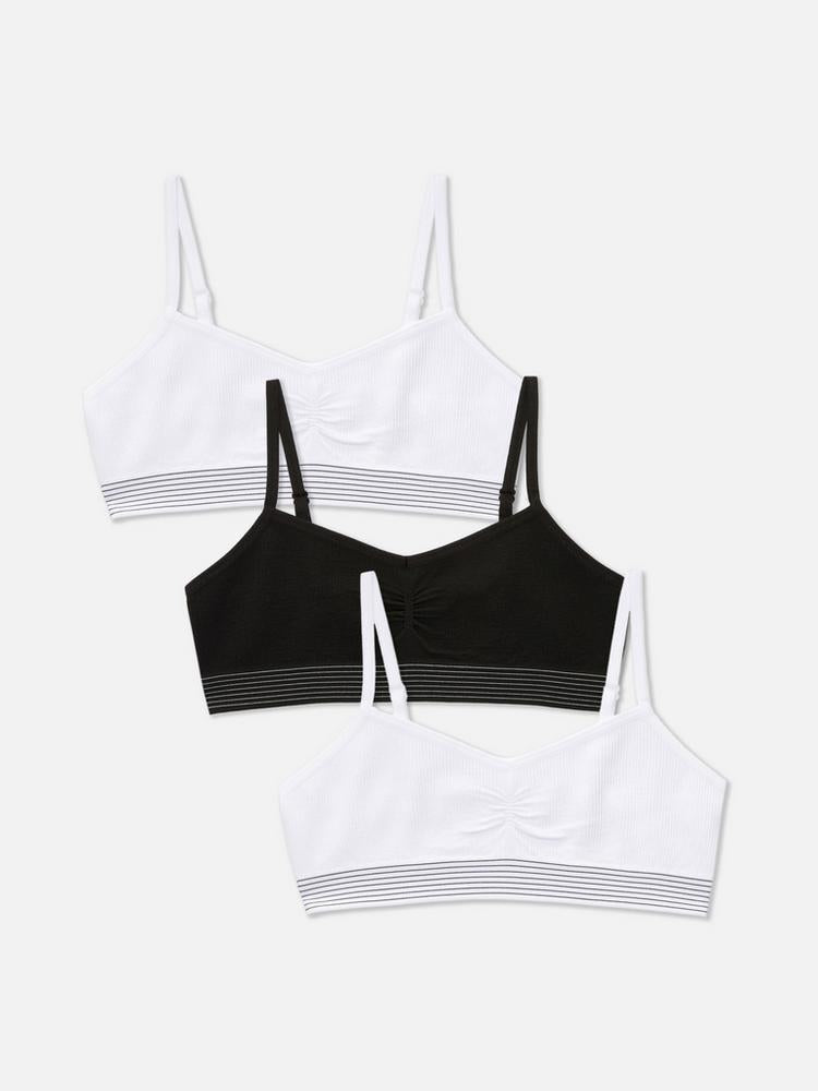 3pk Cropped Tops