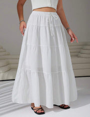 Shein Hem White Lining Skirt