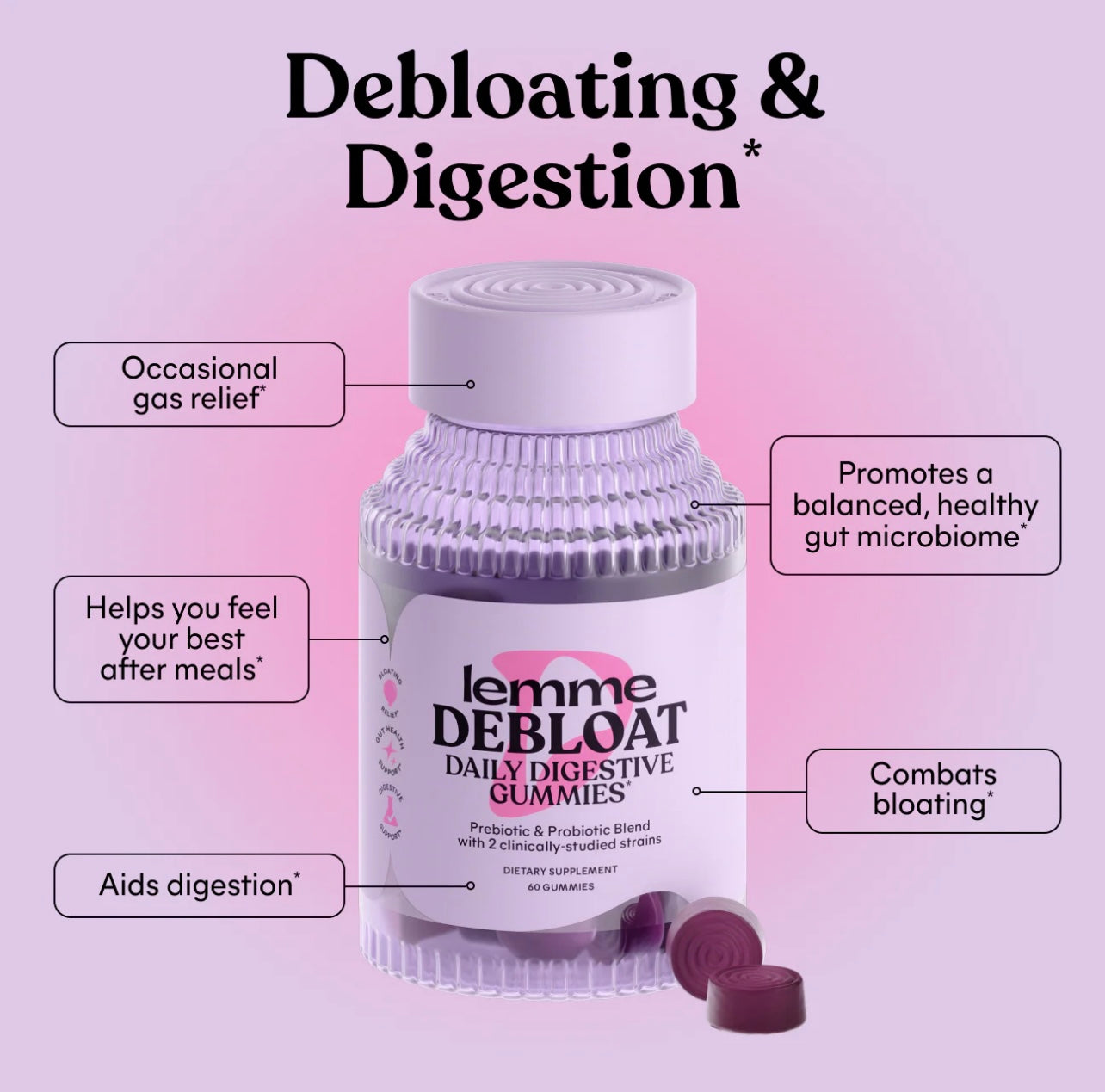 LEMME DEBLOAT GUMMIES