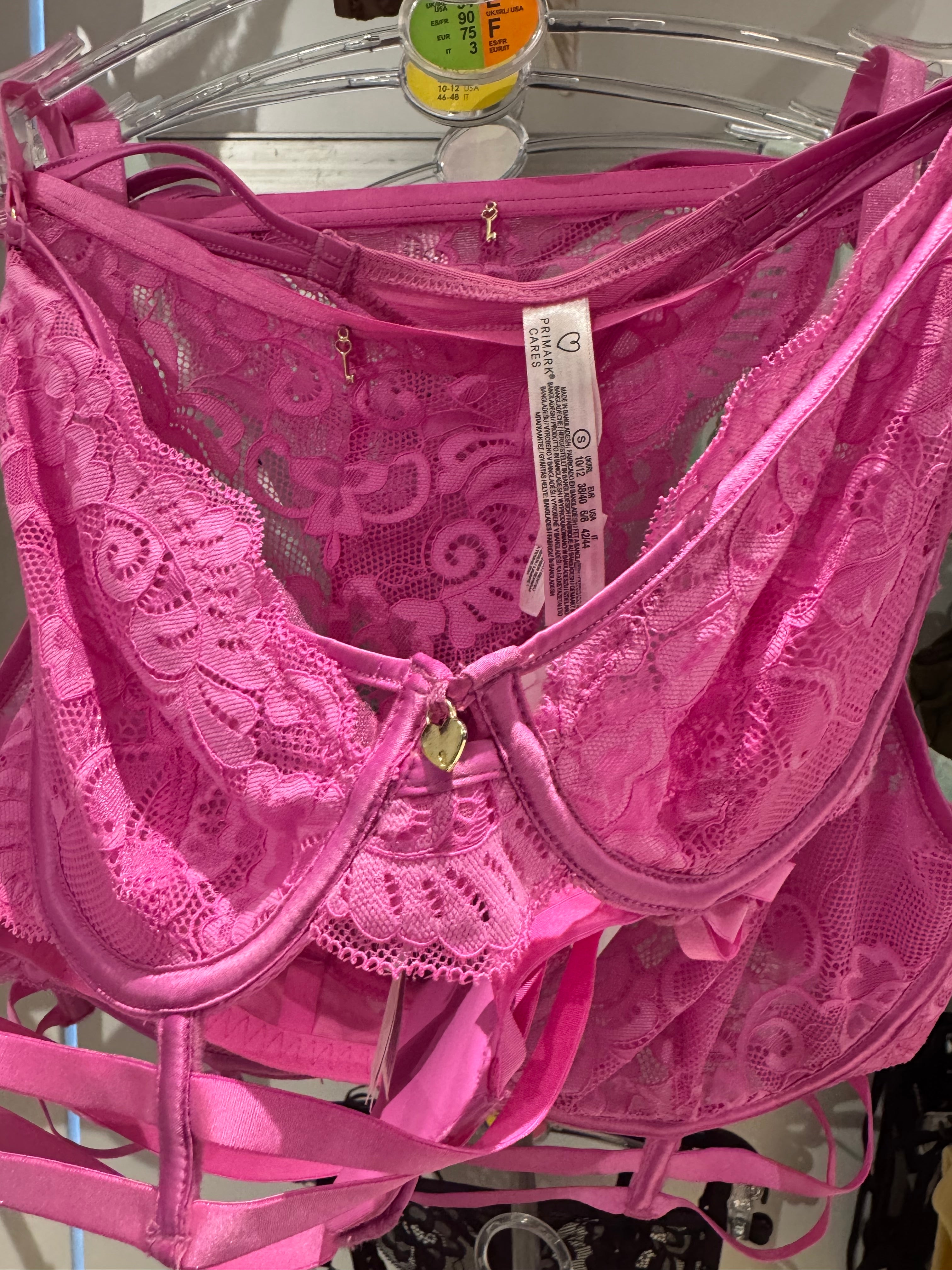 Primark lace lingerie set