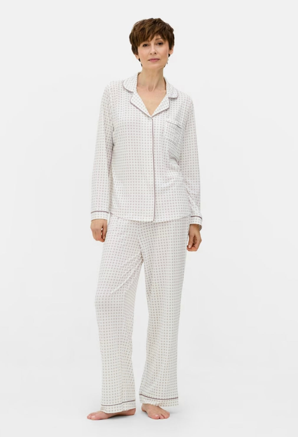 Primark Printed Boyfriend Pyjama Set