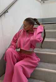 Fashionnova On The Go Fleece Set