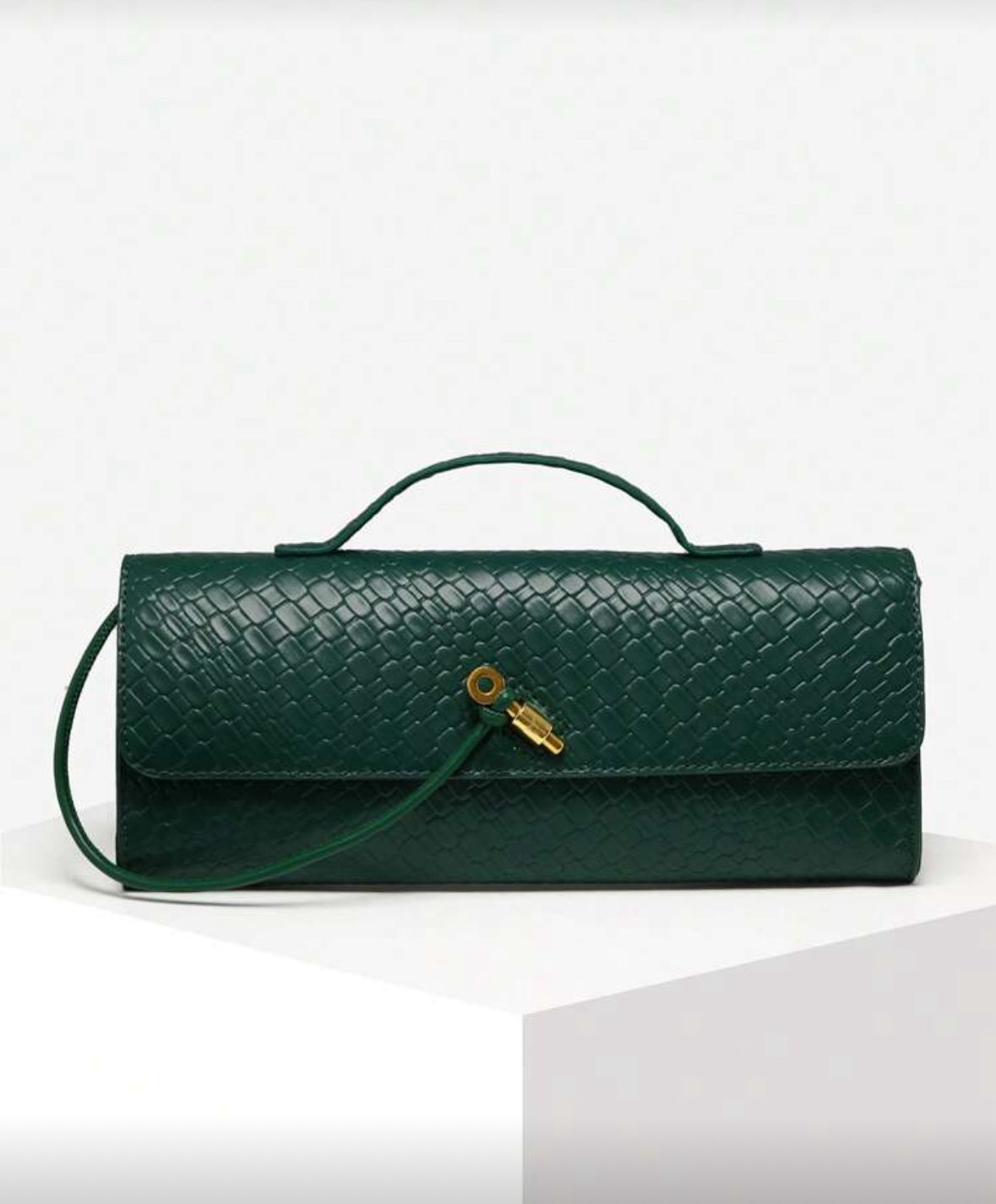 Shein Wooven Clutch Handbag