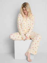 Printed Boyfriend Pyjamas