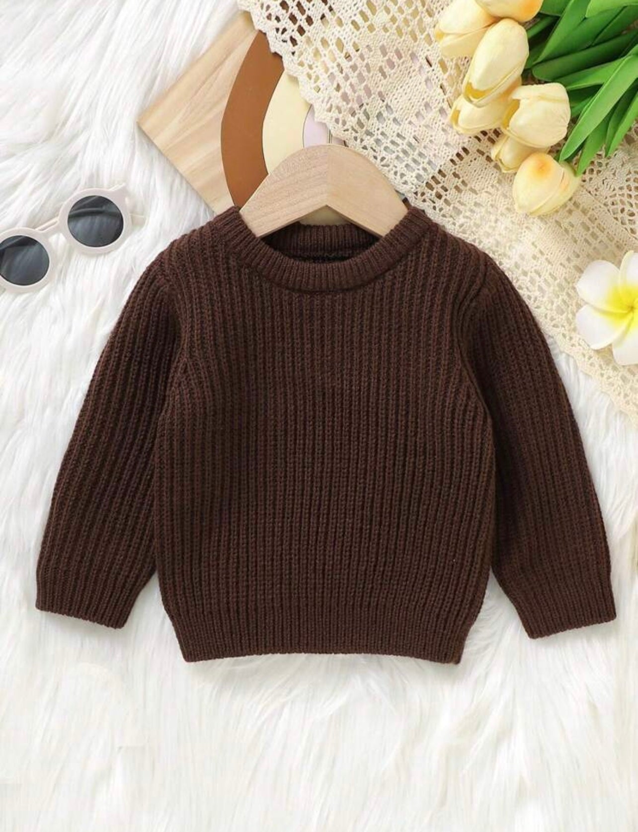 Knitted Long Sleeve Cardigan