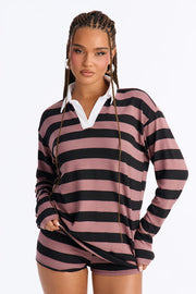 Caroline Striped Short Set
