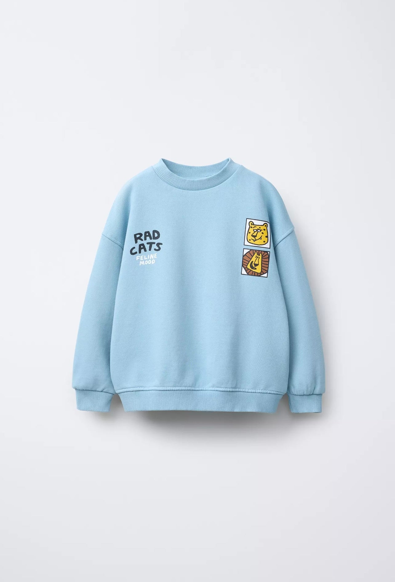 Zara animal print sweatshirt