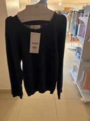 Knitted Crew Neck Sweater