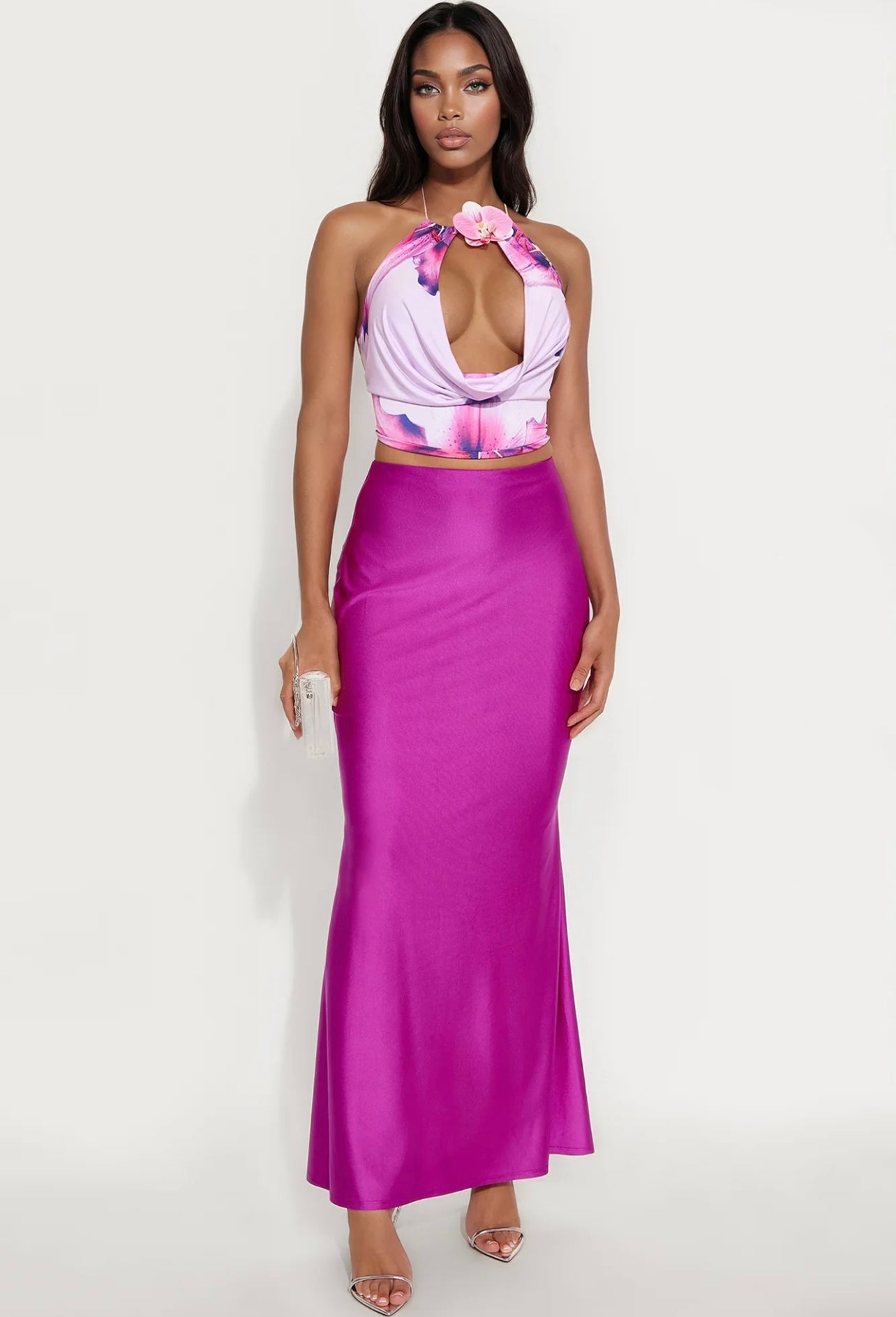 Fashionnova Jersey Maxi Skirt