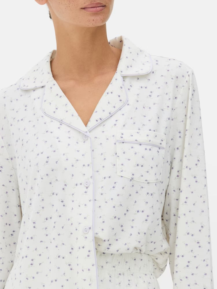 Primark Printed Boyfriend Pyjama Set