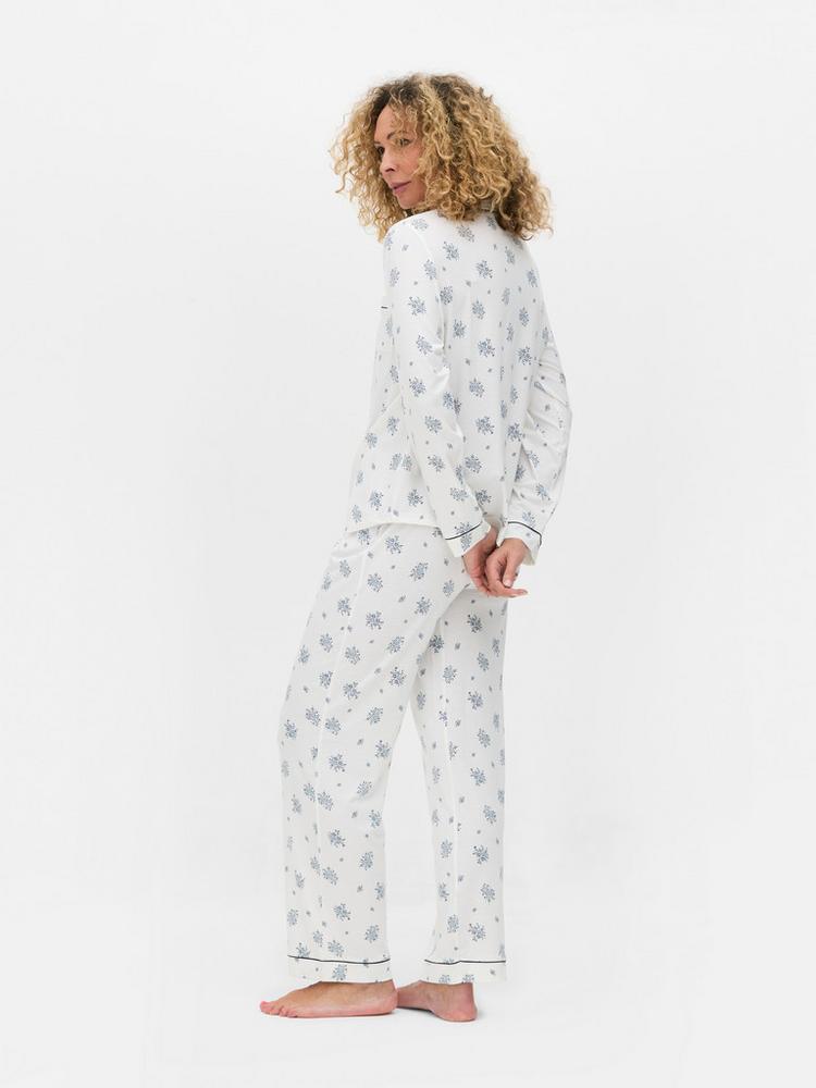 Primark Printed Boyfriend Pyjama Set