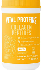 Vital Proteins Collagen Peptides Powder Vanilla - Supports Hair, Skin, Nails, Bones, Joints, Powder for Women