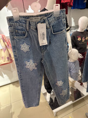 Floral Jeans
