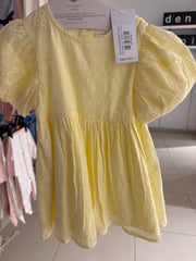 Short Puff Sleeved Dress