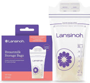 Lansinoh Breastmilk Storage Bags, 100 Count, BPA Free and BPS Free