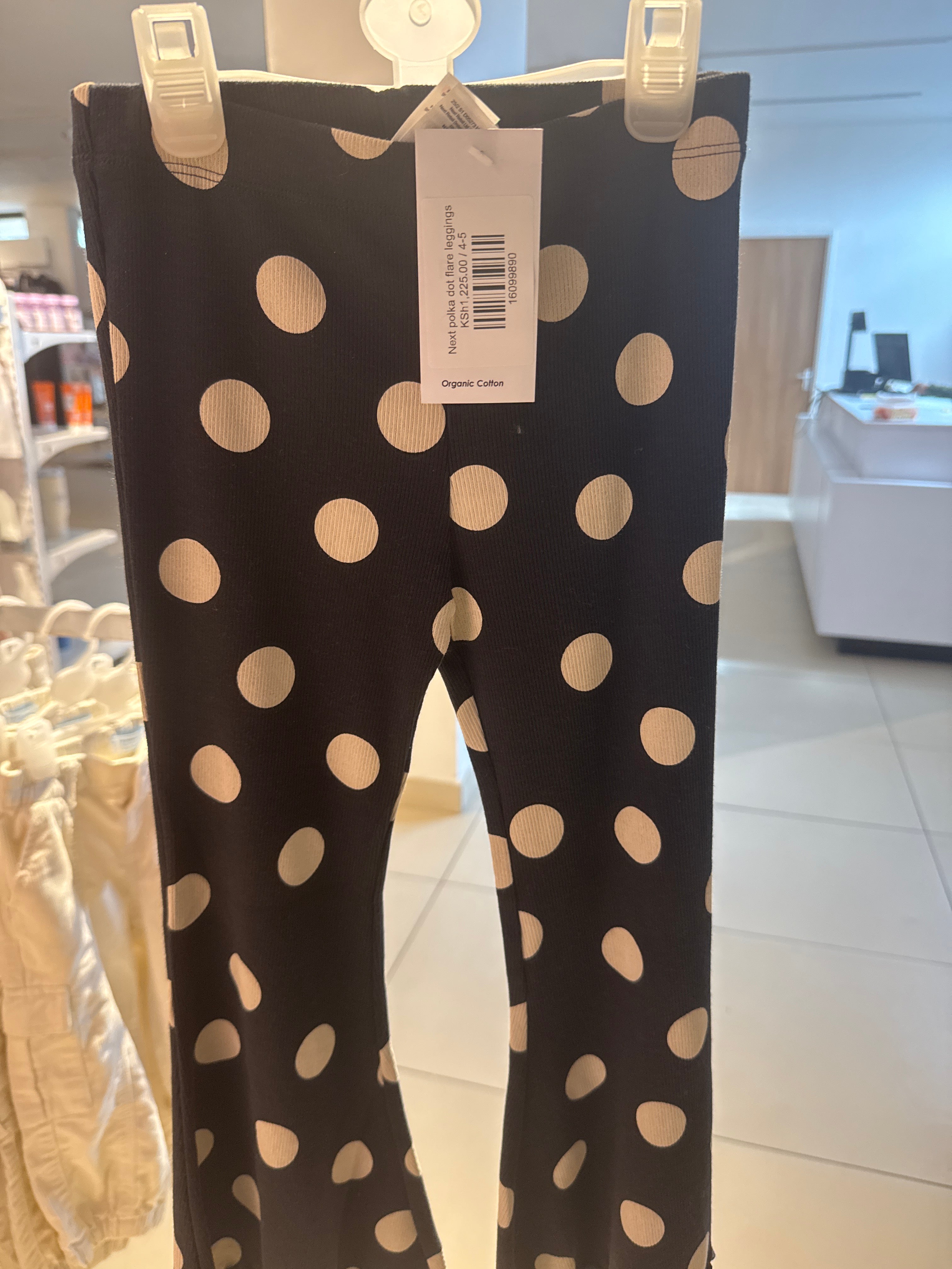 Next polka dot flare leggings