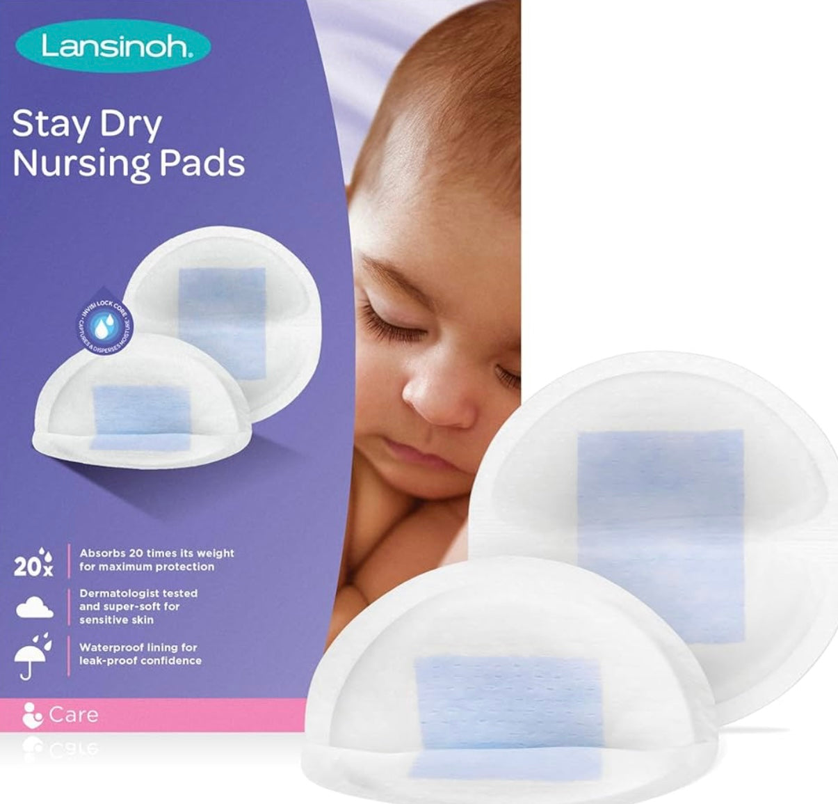Lansinoh Stay Dry Nursing Pads