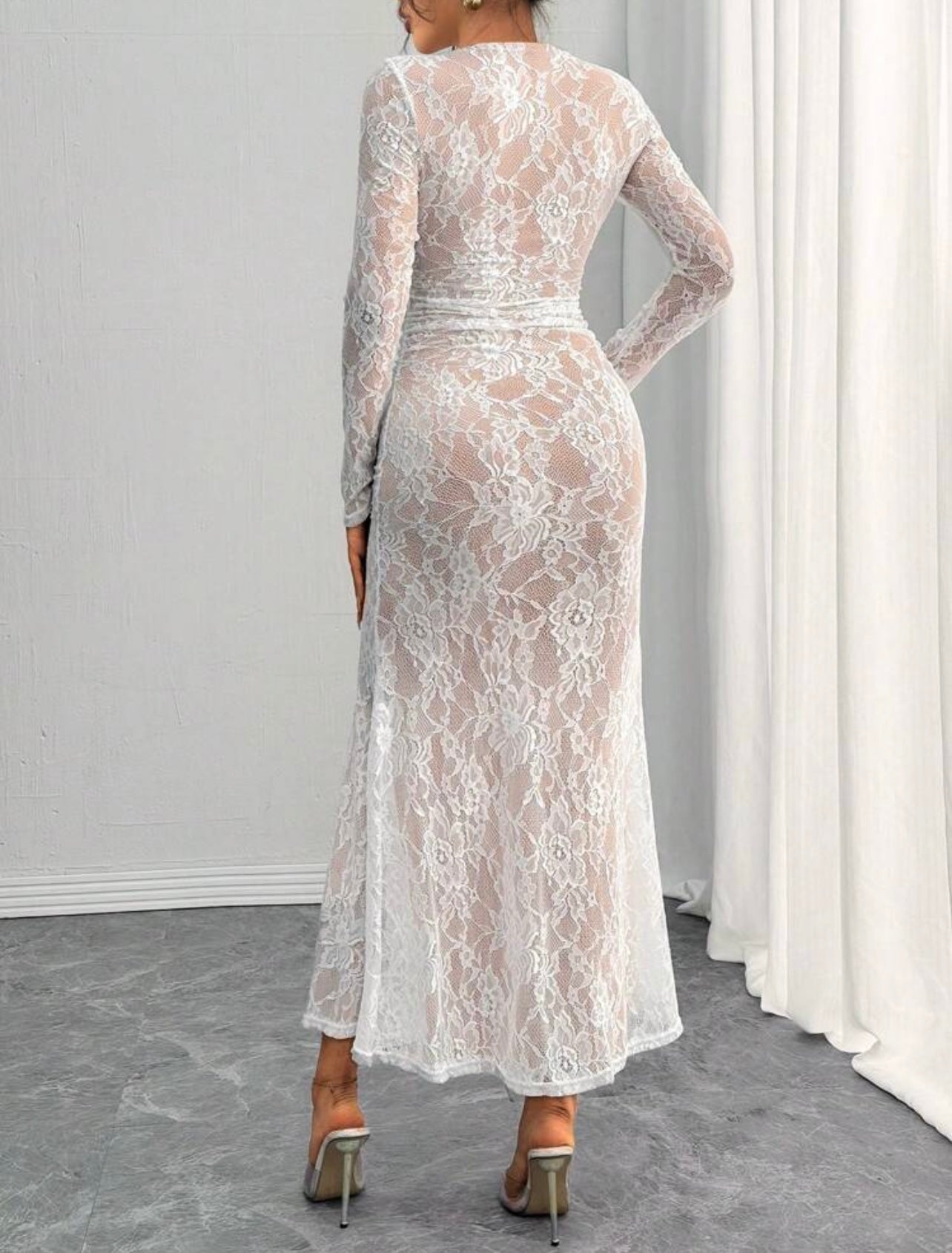 Shein U-Neck Mermaid Dress