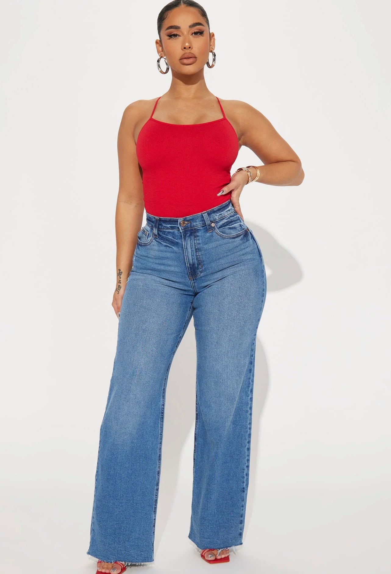 Fashionnova 90'S Stretch Wide Leg