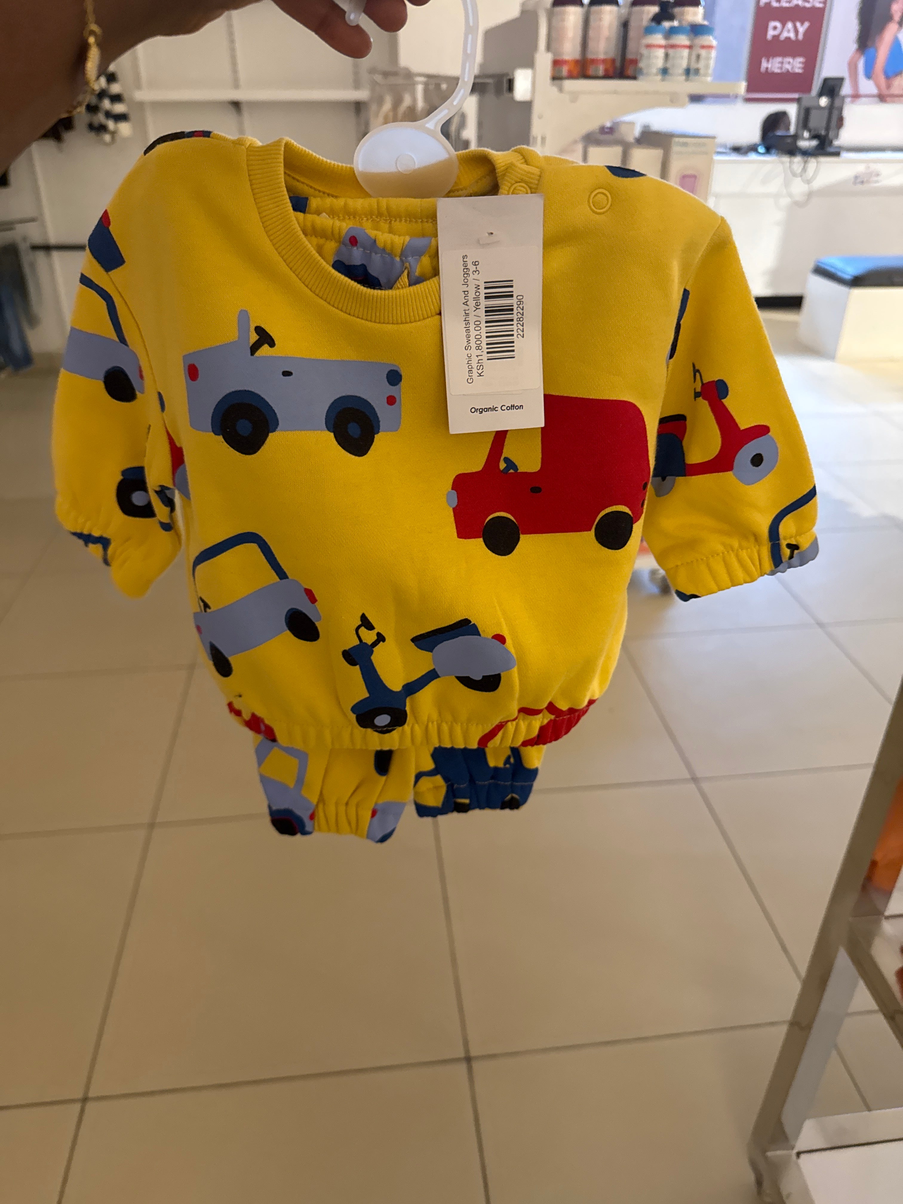 Graphic Sweatshirt And Joggers