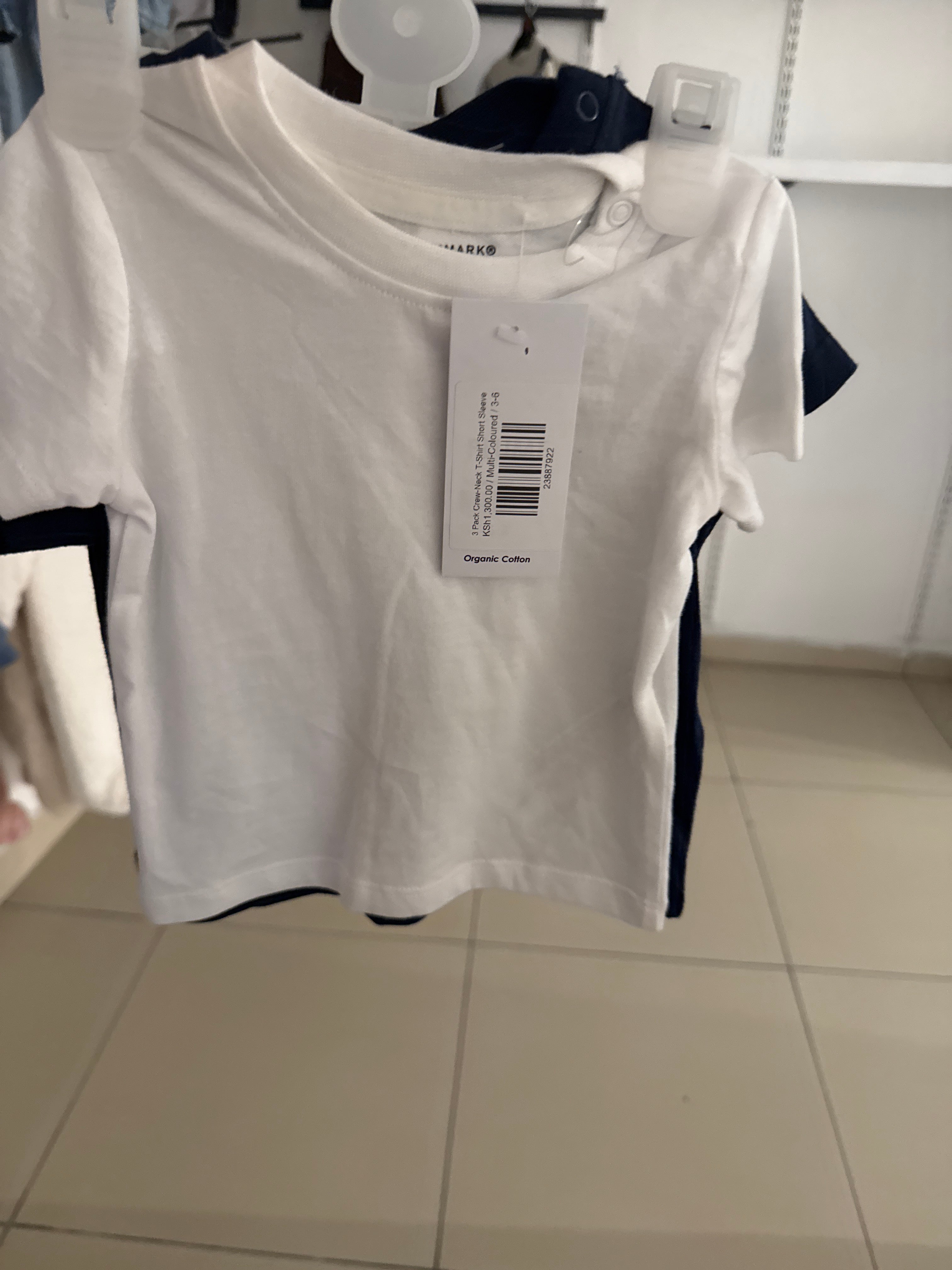 3 Pack Crew-Neck T-Shirt Short Sleeve