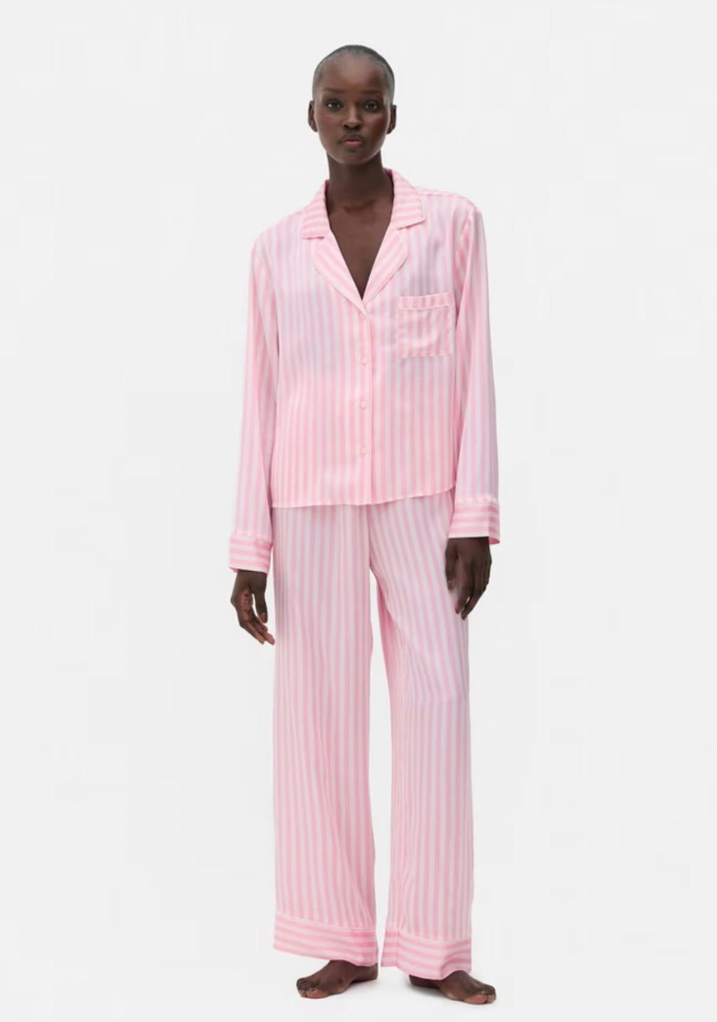 Primark Satin Stripe Pyjamas