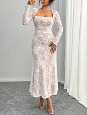 Shein U-Neck Mermaid Dress