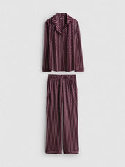 Heart Printed Boyfriend Pyjamas