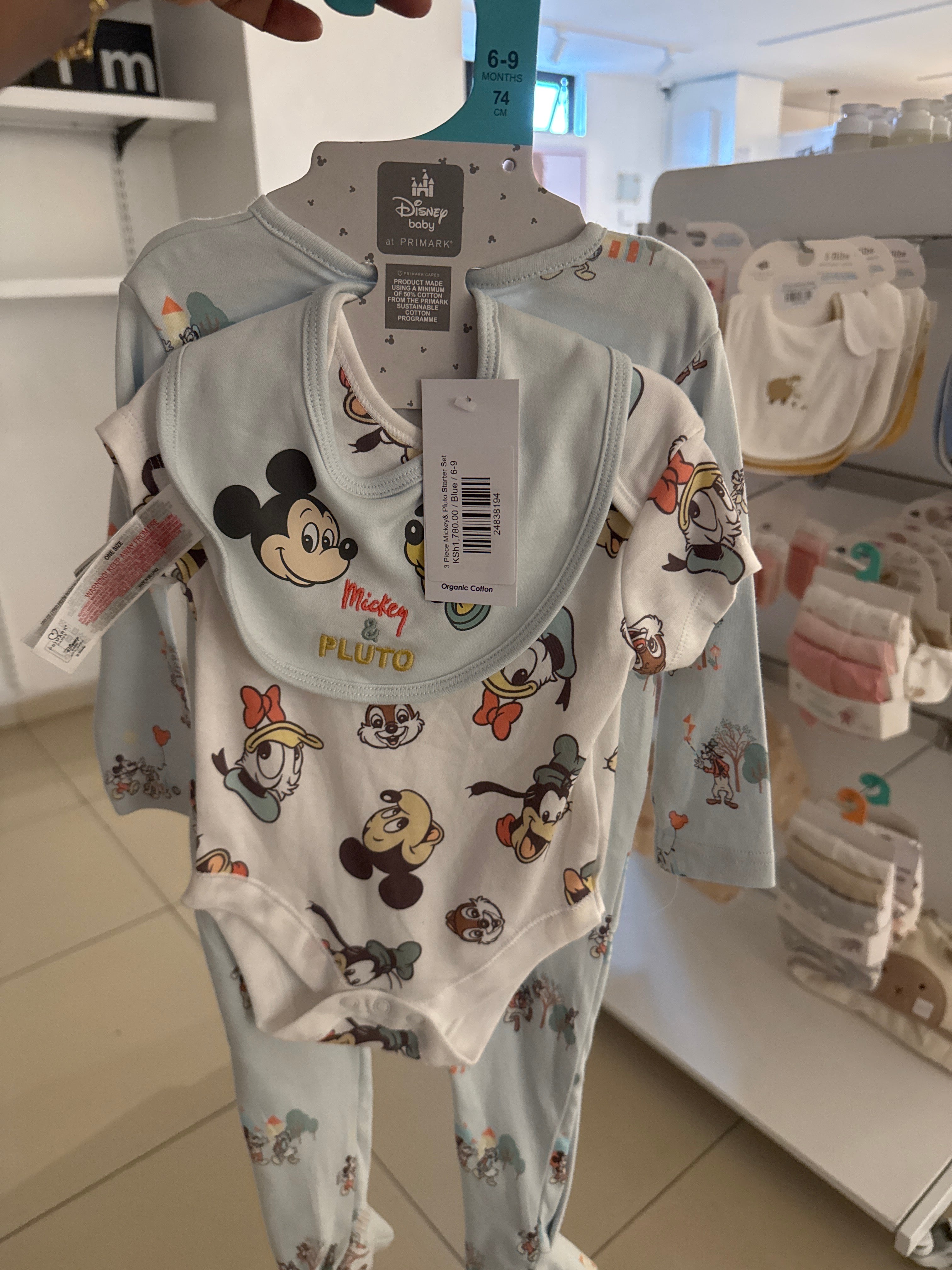 3 Piece Mickey& Pluto Starter Set