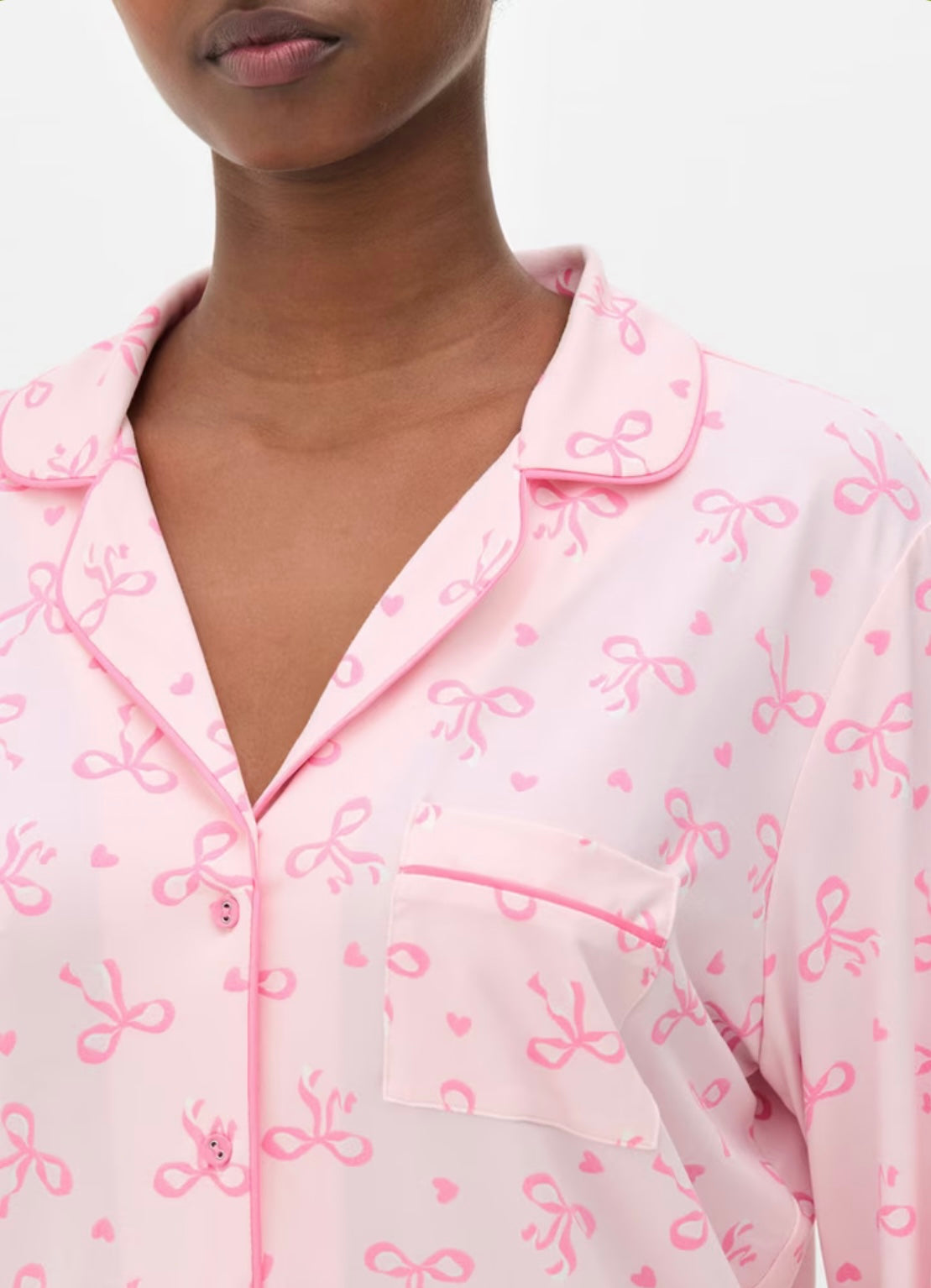 Printed Boyfriend Pyjama Set