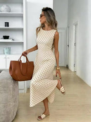Shein Easowa women’s polka dot long dress