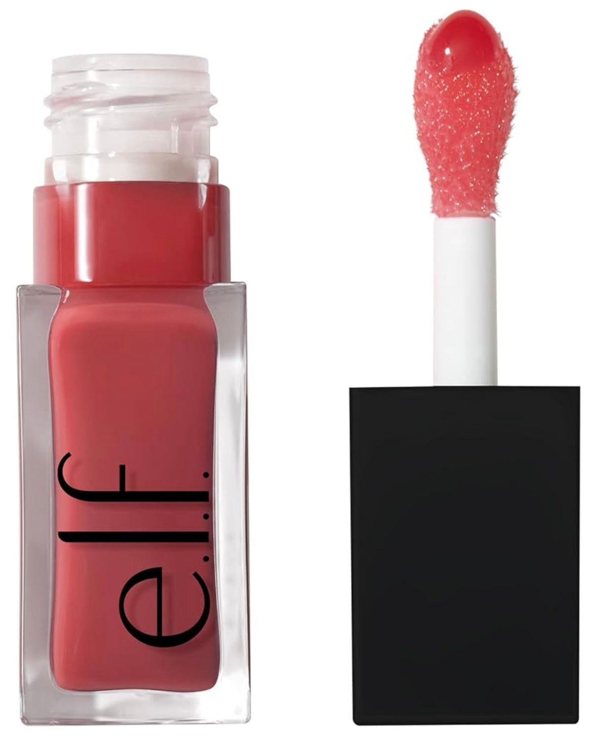 e.l.f. Glow Reviver Lip Oil, Nourishing Tinted Lip Oil For A High-shine Finish, Infused With Jojoba Oil, Vegan & Cruelty-free, Rose Envy