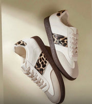 CUCCOO EASI Spring Women German Style Vintage Casual Sneakers Flat White Shoes Shoes For Women Sneakers Spring Shoes Easter Trainers Back To School For Christmas