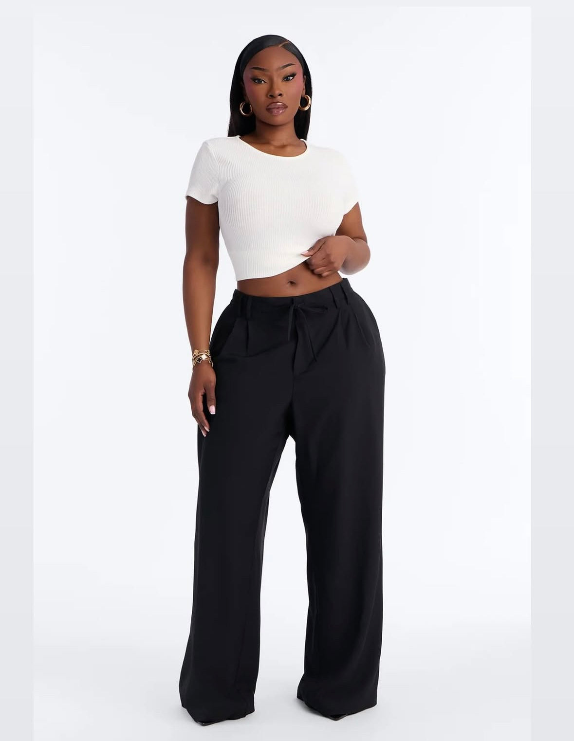 Fashionova cami wide leg trouser pant