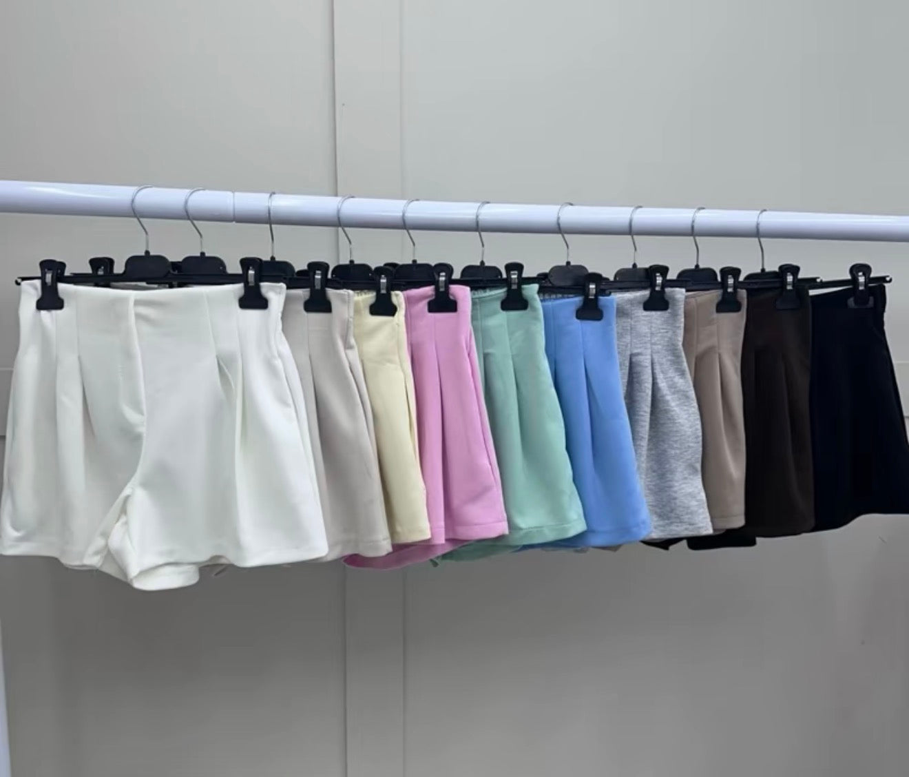 Tailored Shorts in Multiple Colours for Versatile Styling - Soft Fabric & Comfortable Fit
