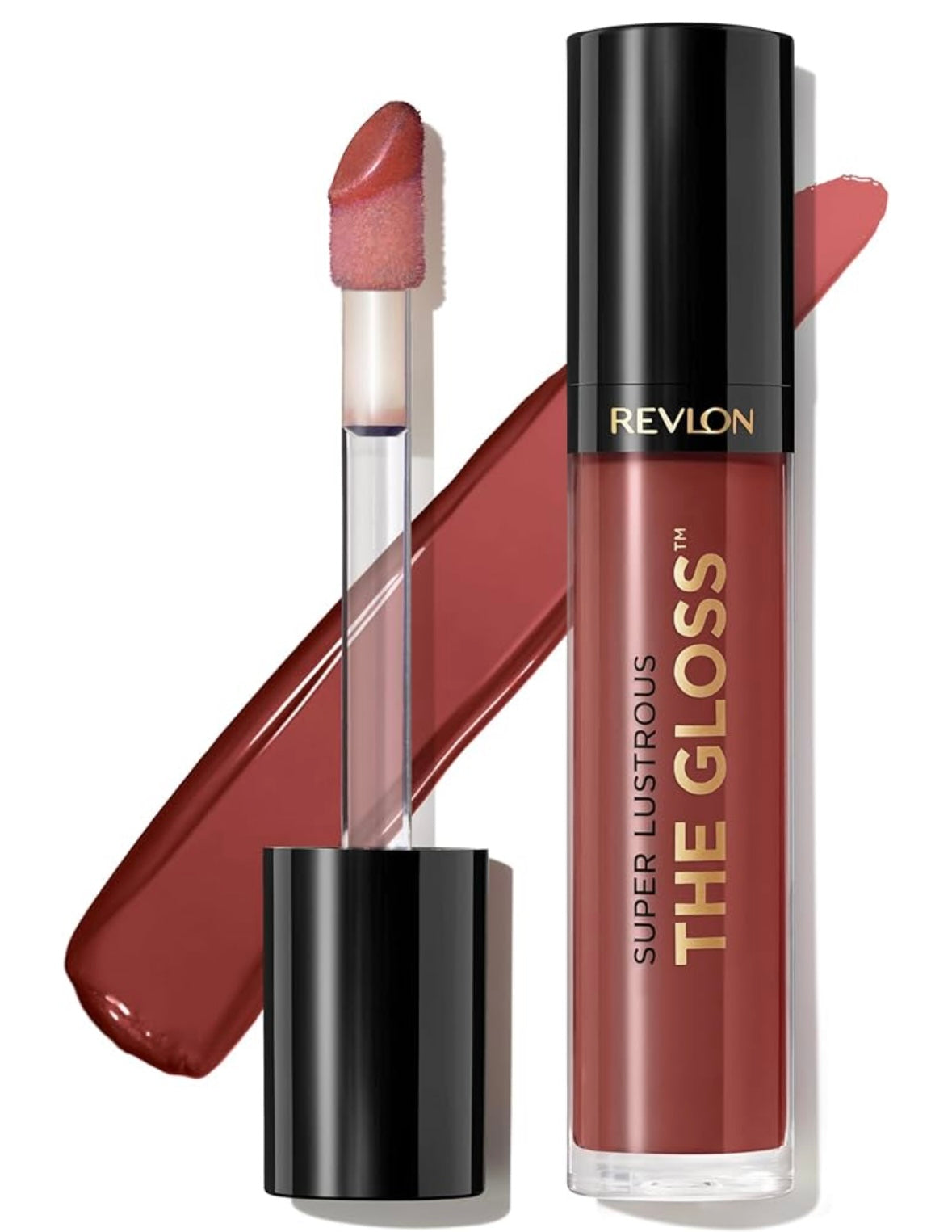 Revlon Super Lustrous Lip Gloss, Non-Sticky, Hydrating, High Shine Finish, 270 Indulge In It, 0.13 oz