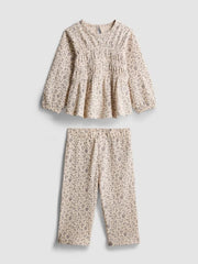 Sleeve top and trouser