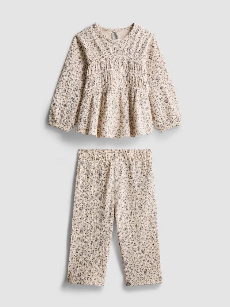 Sleeve top and trouser