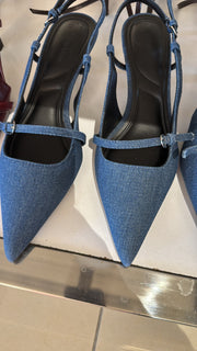Primark denim heels
