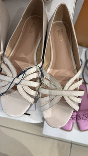 Primark white flat shoes