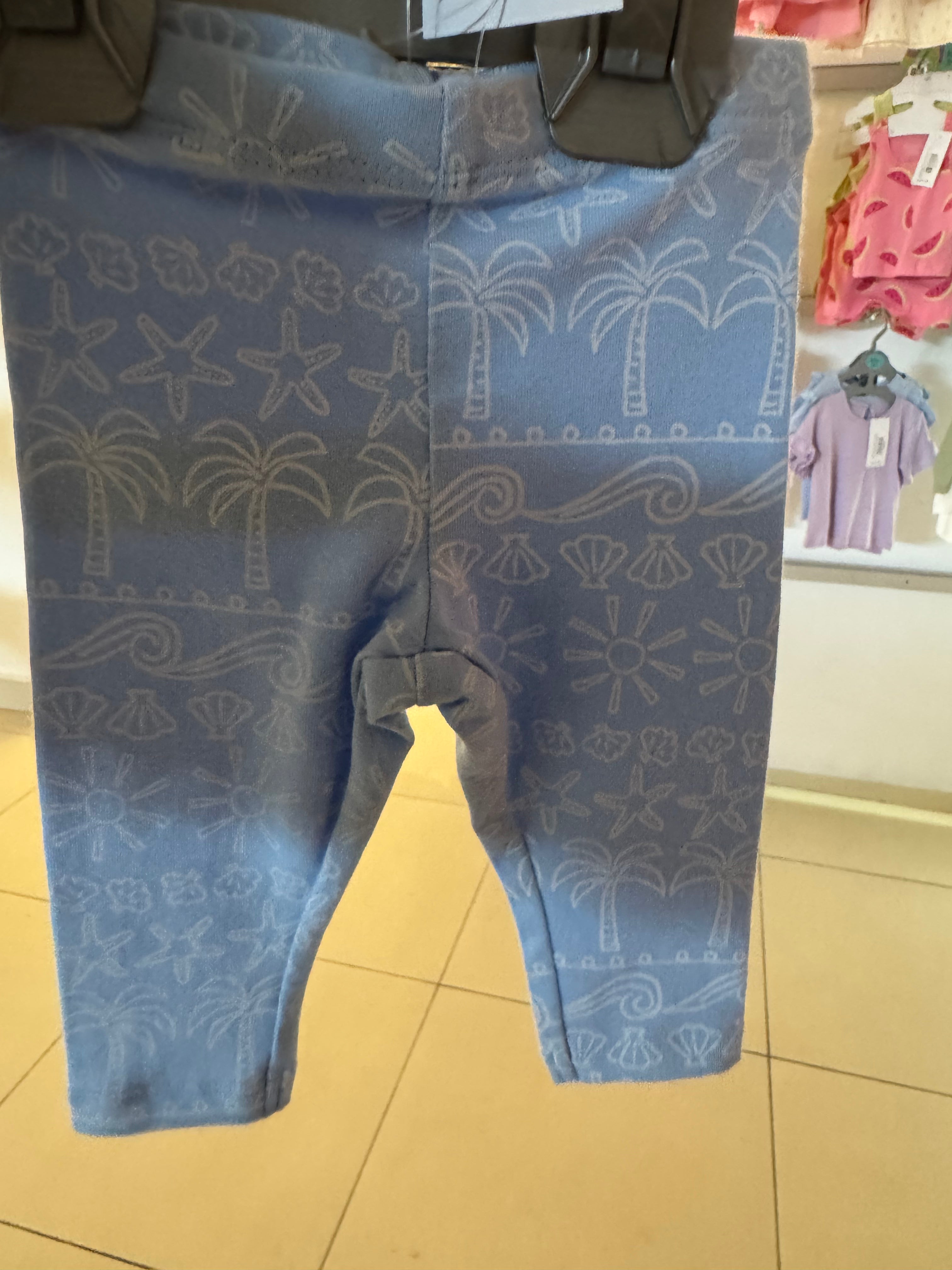 Basic kids beach themed leggings