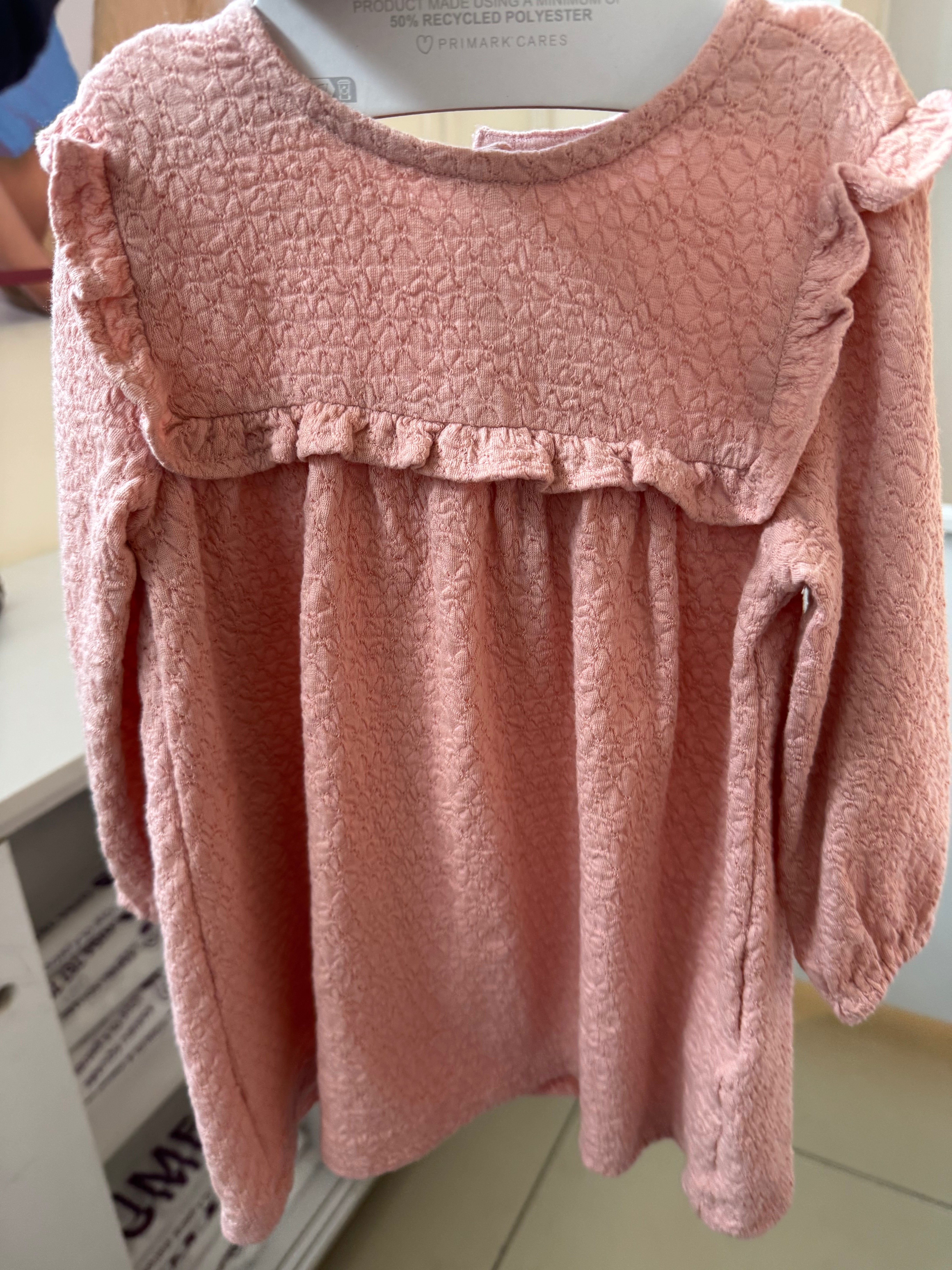 Primark long sleeve with a ruffled collar