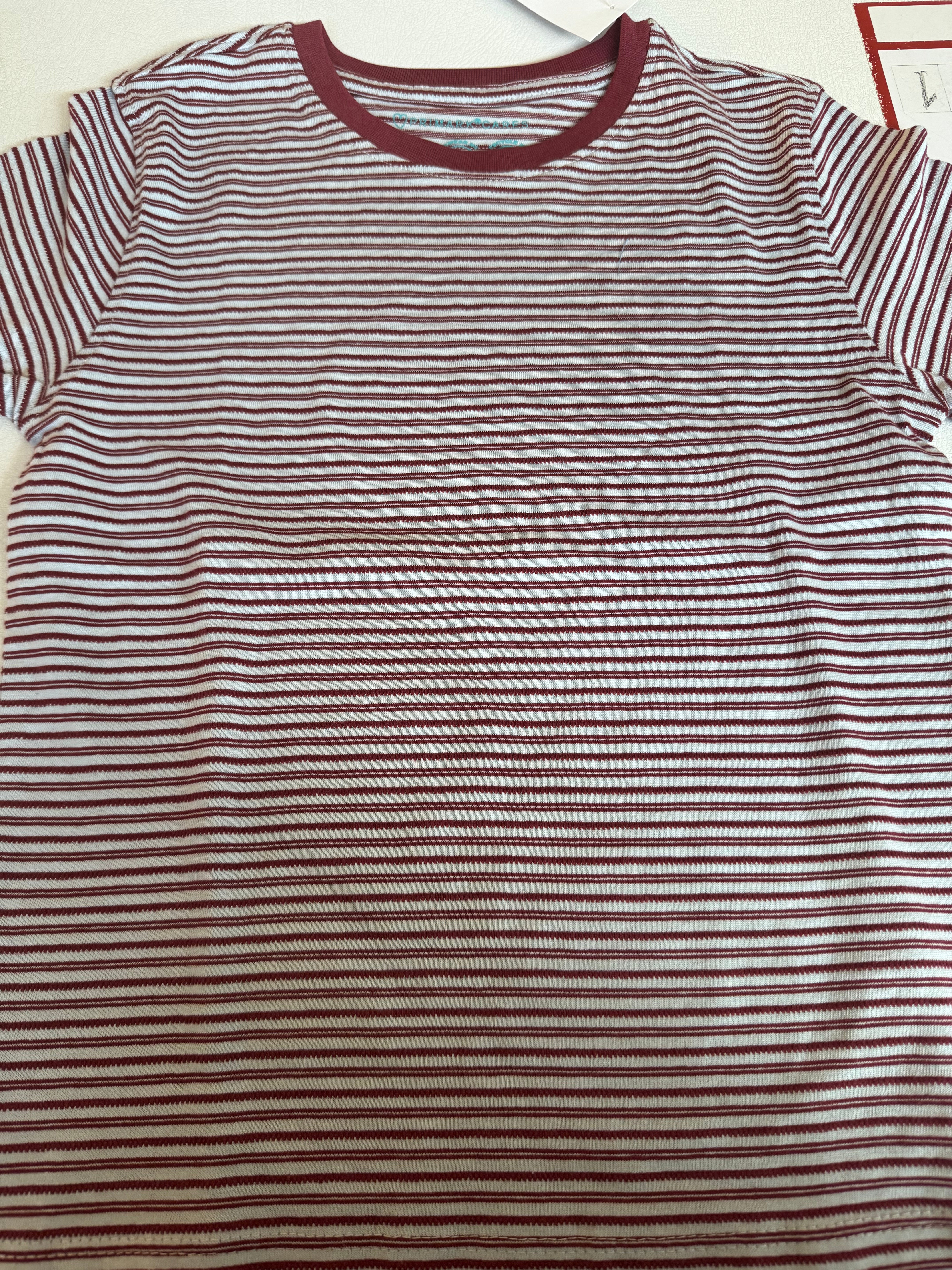 Primark striped cut and sew top
