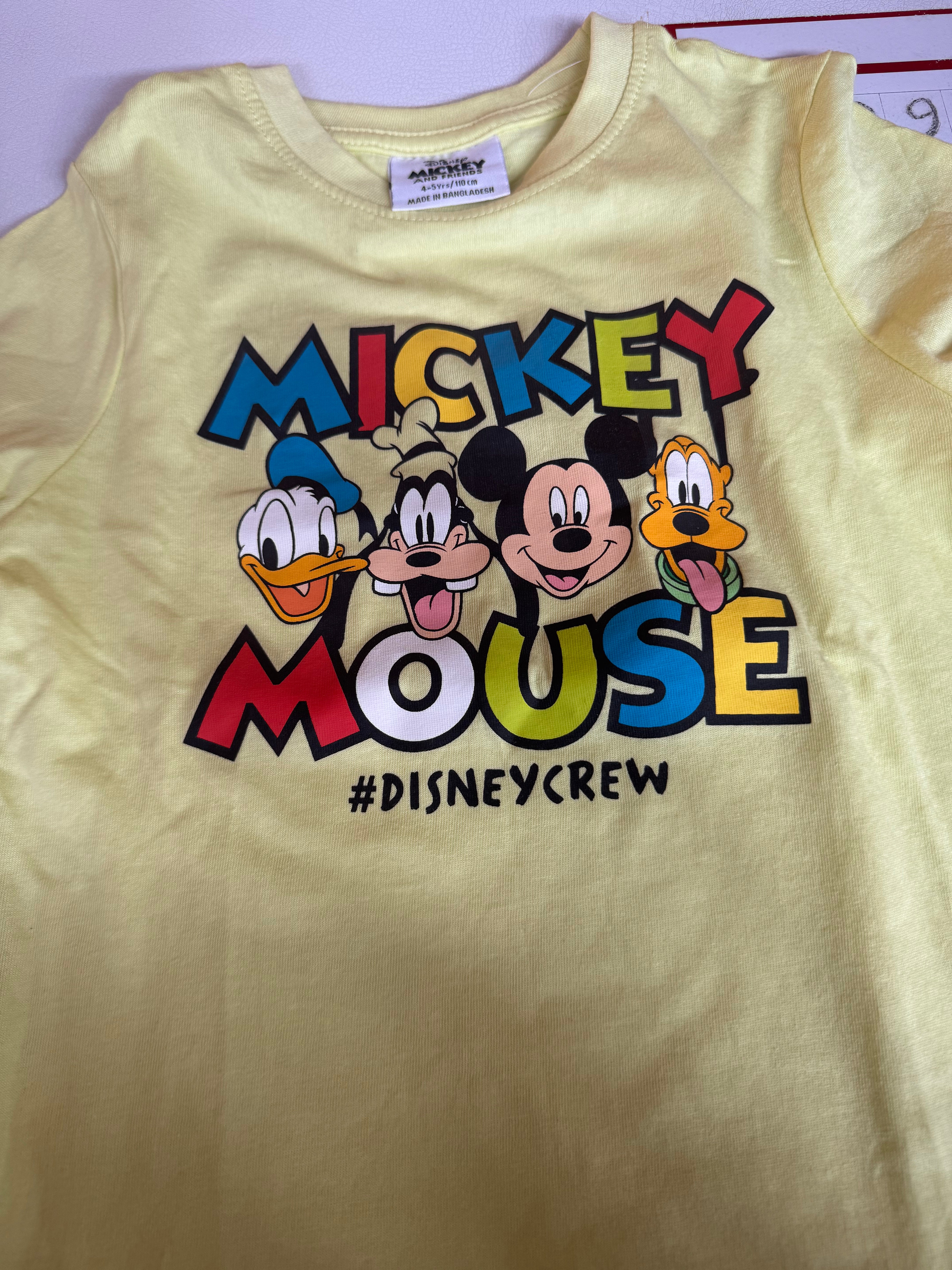 Disney Mickey and friends long sleeve t-shirt