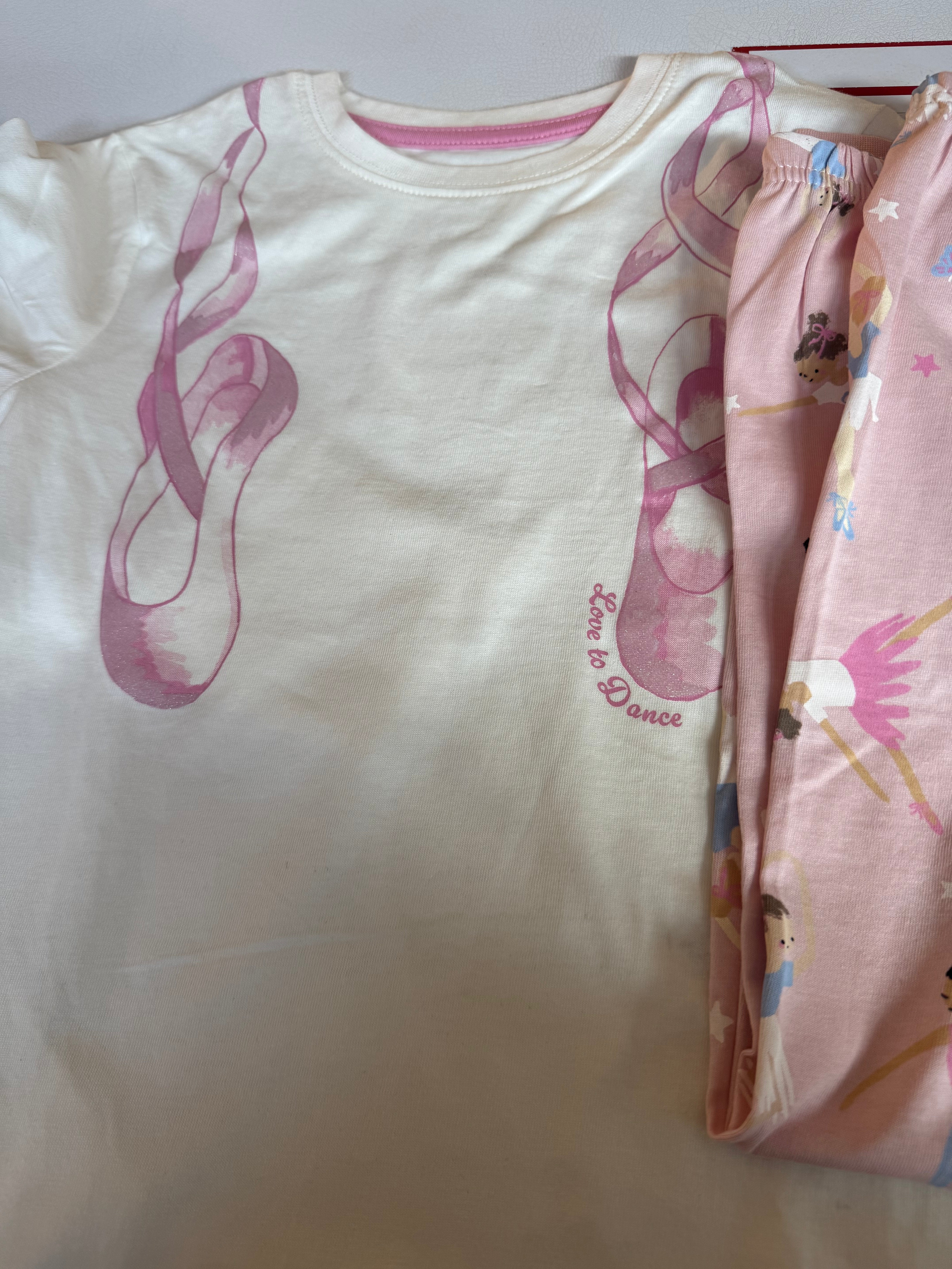 Primark cares ballet themed cotton Pyjamas