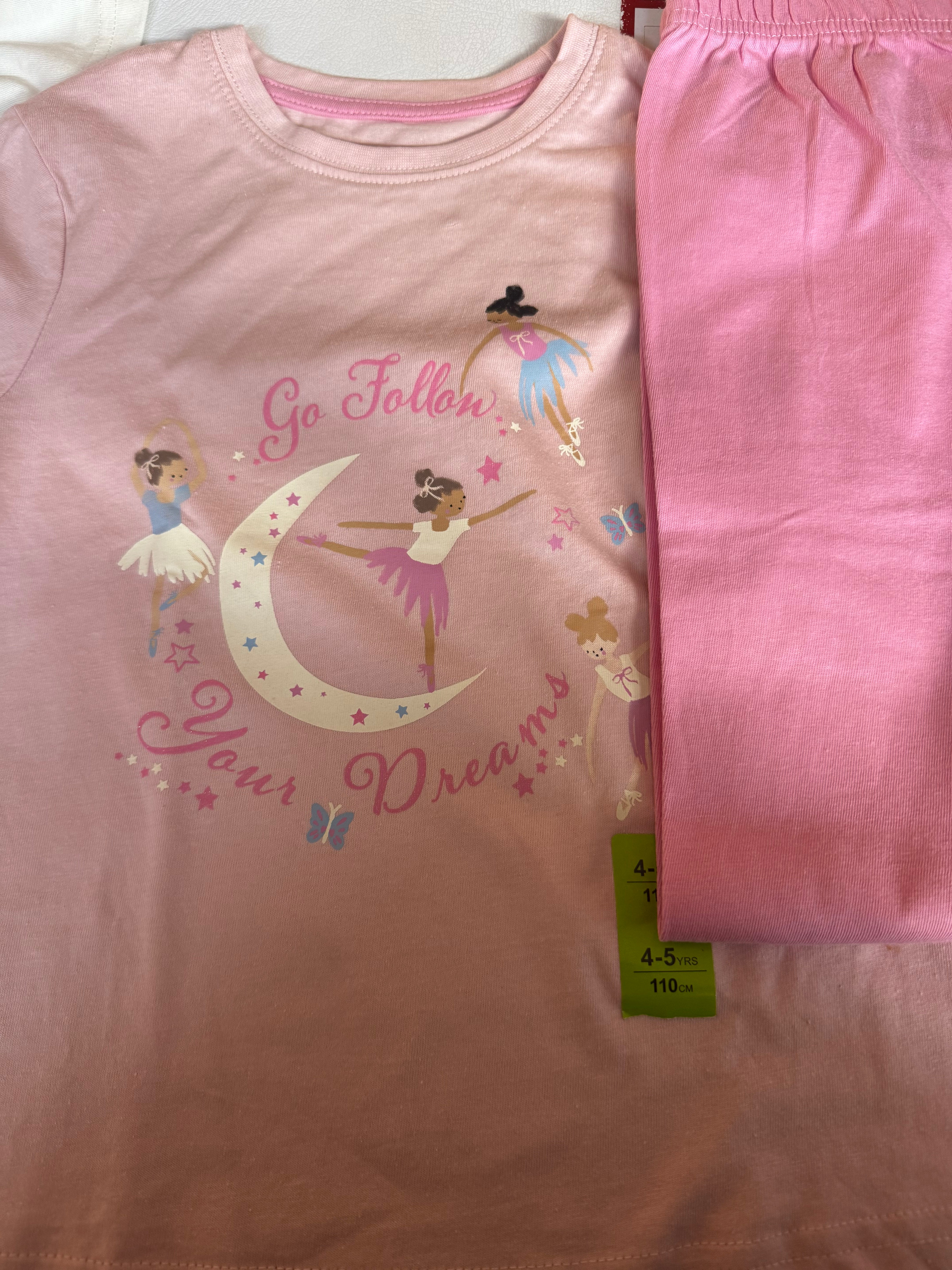 Primary care Pyjama set with a ballerina print