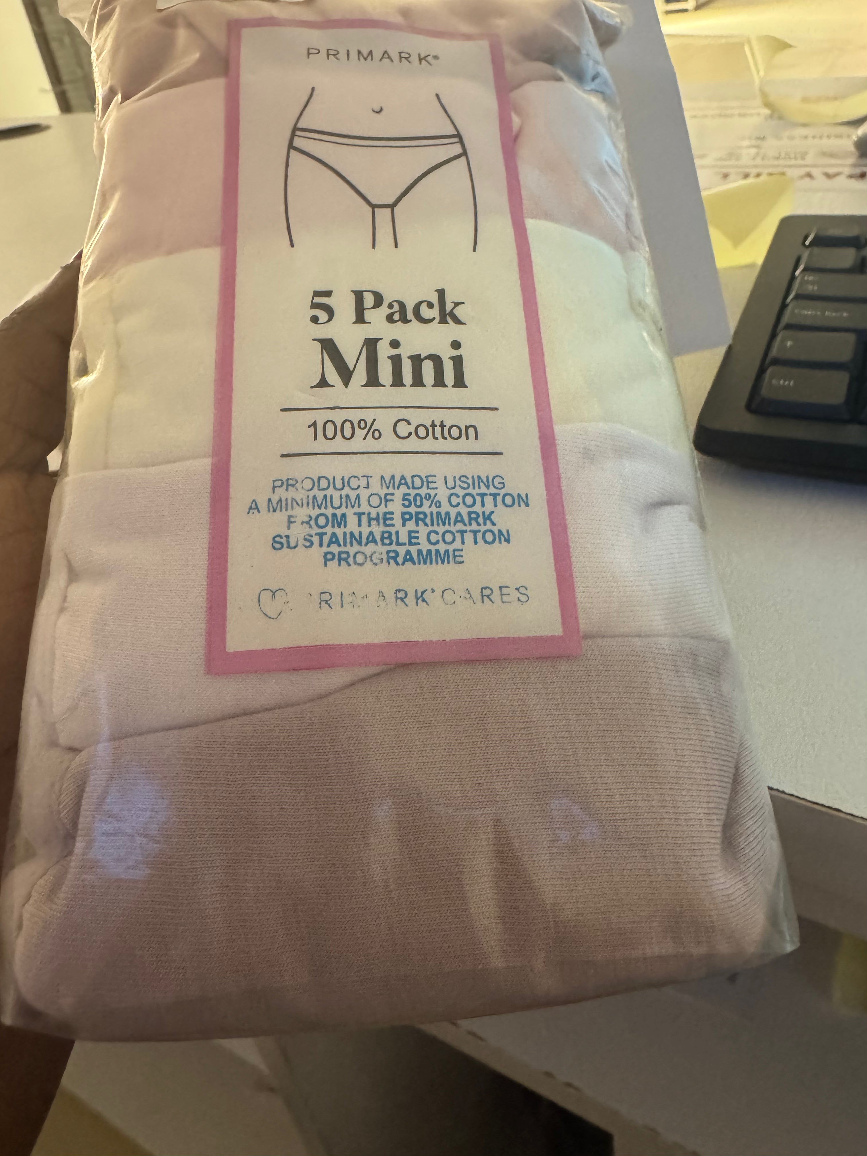 Primark 5pc mini briefs