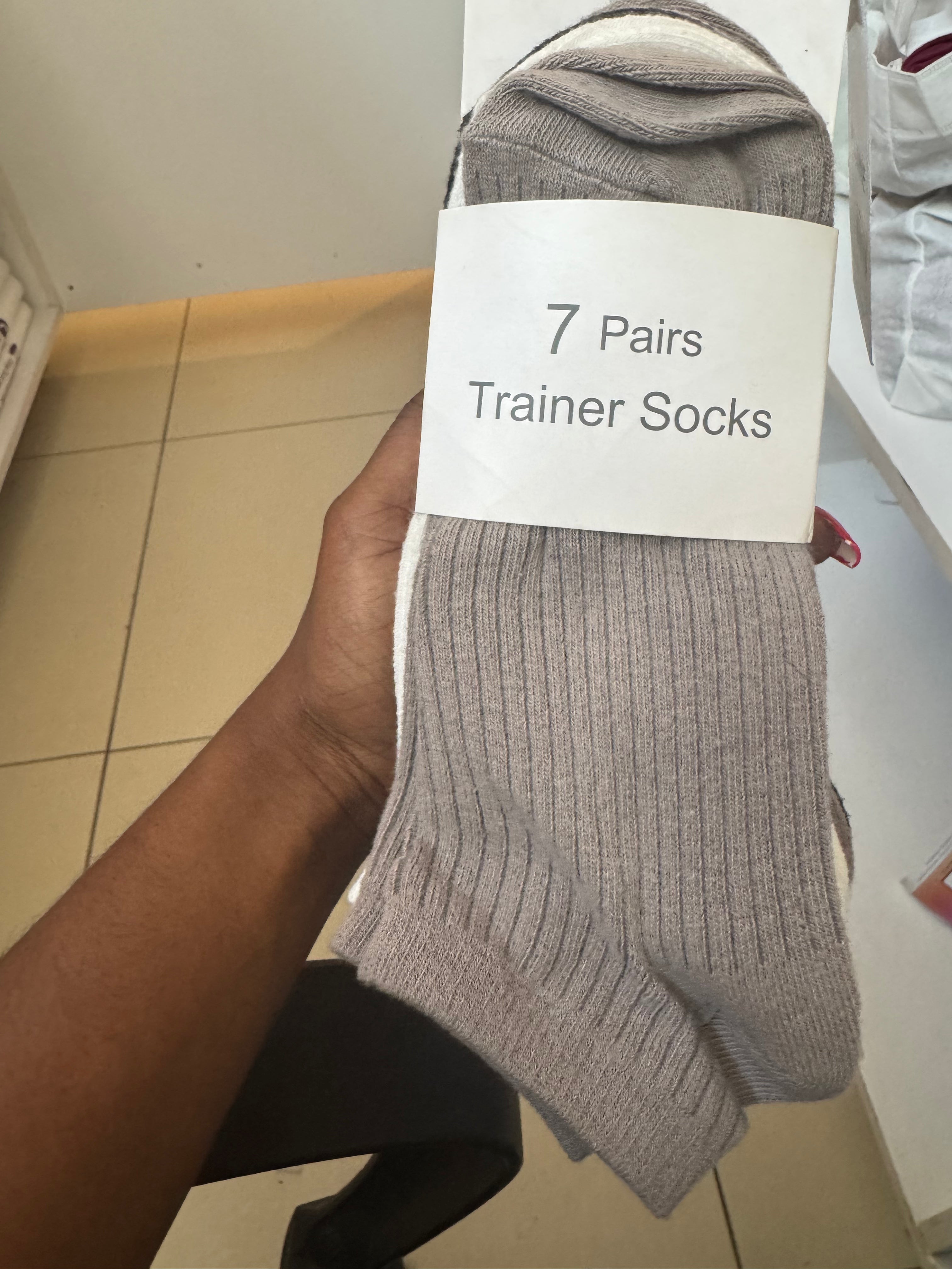 Primark 7 pair of trainer socks