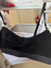 Primark 3 seam free crop tops