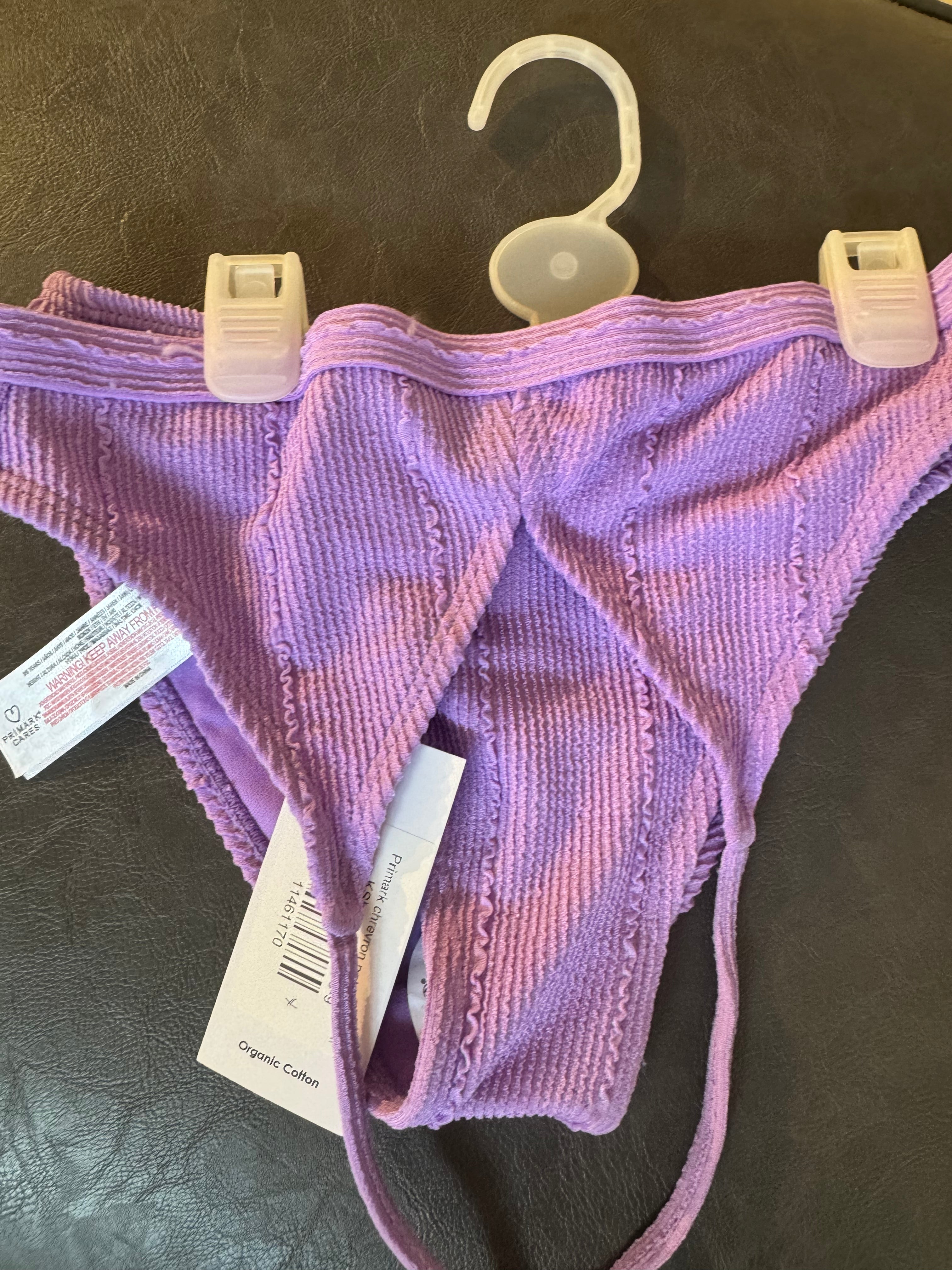 Primark chrevron pattern bikini